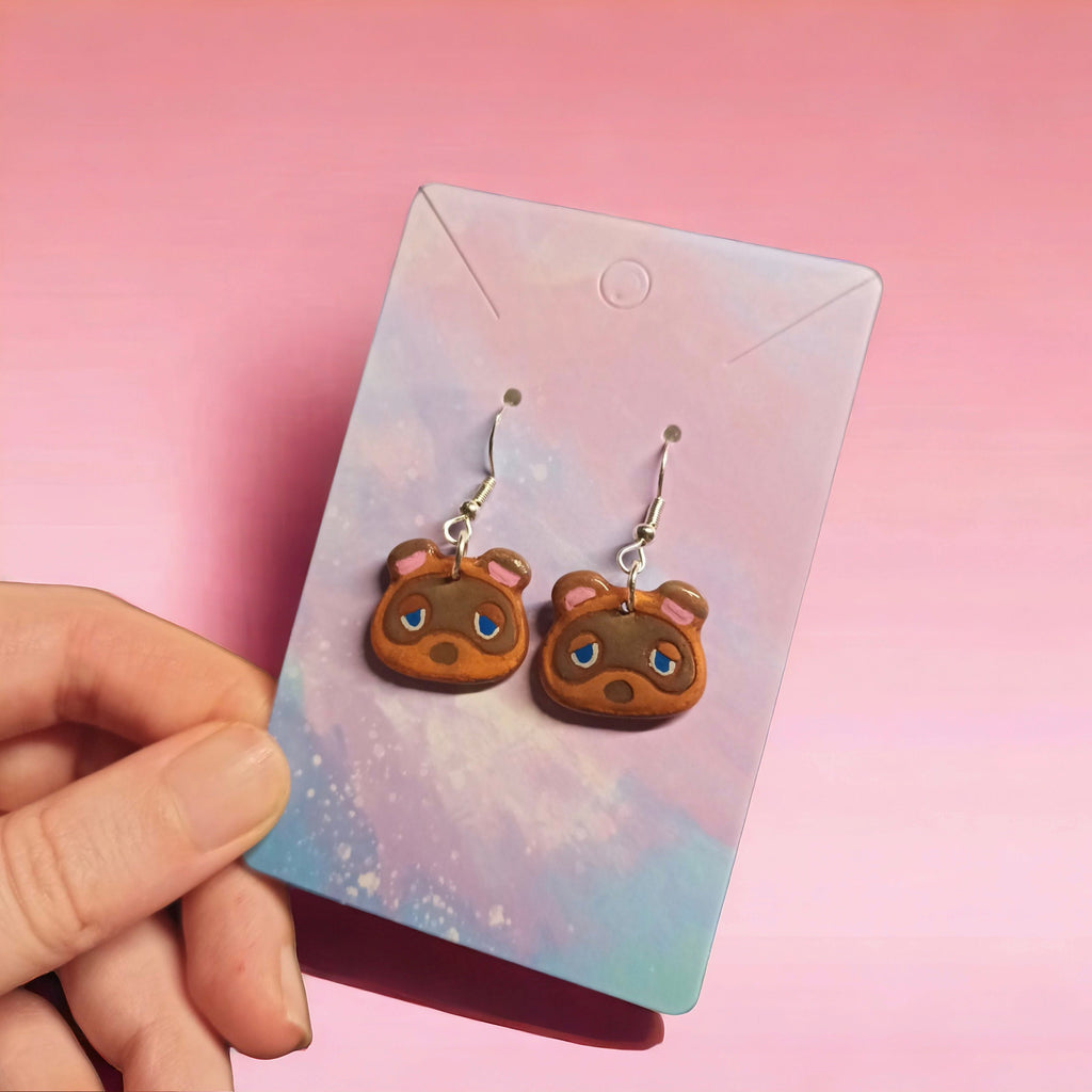 Tanuki Earrings