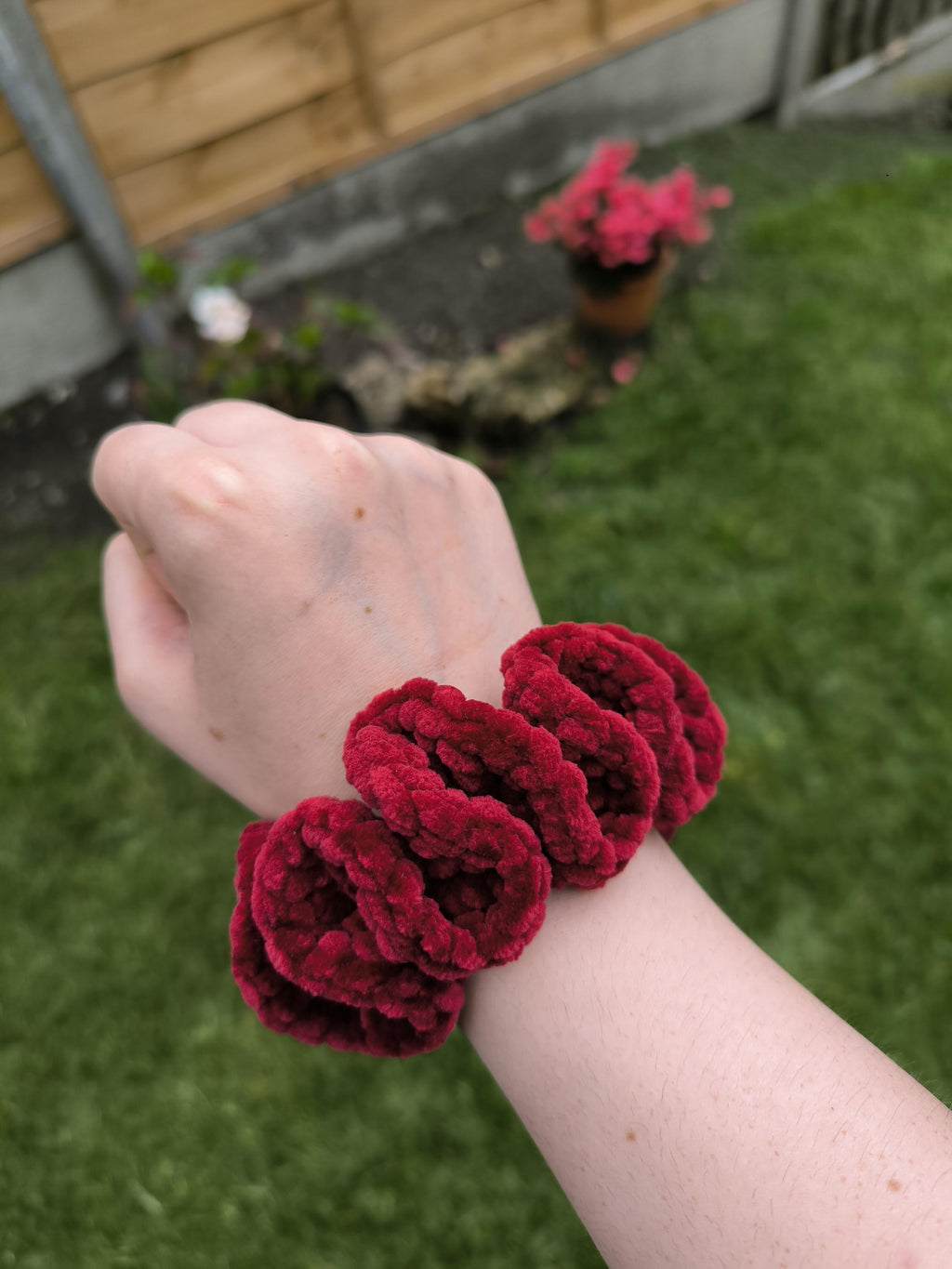 Crochet Scrunchie Hair Ties