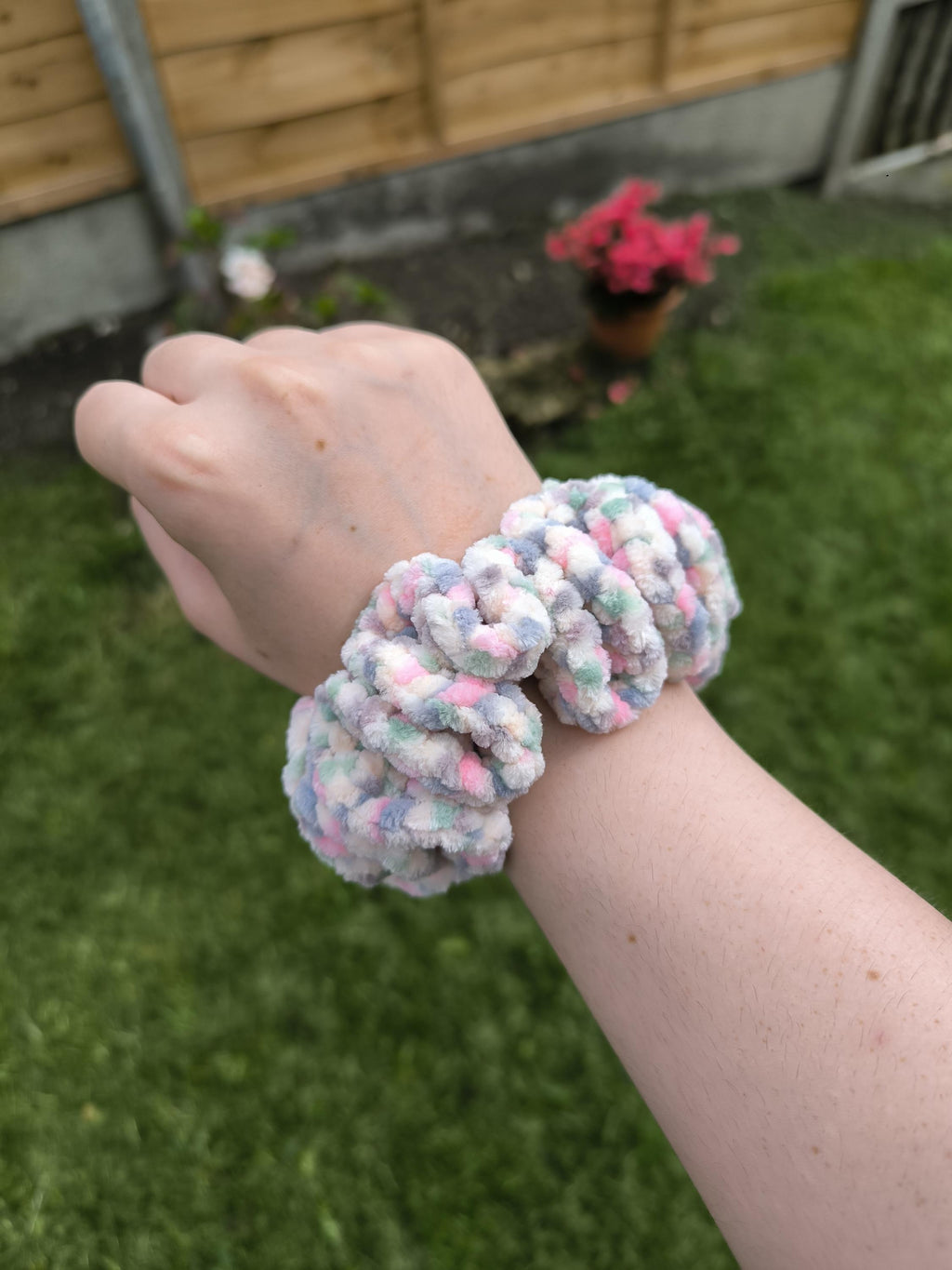 Crochet Scrunchie Hair Ties