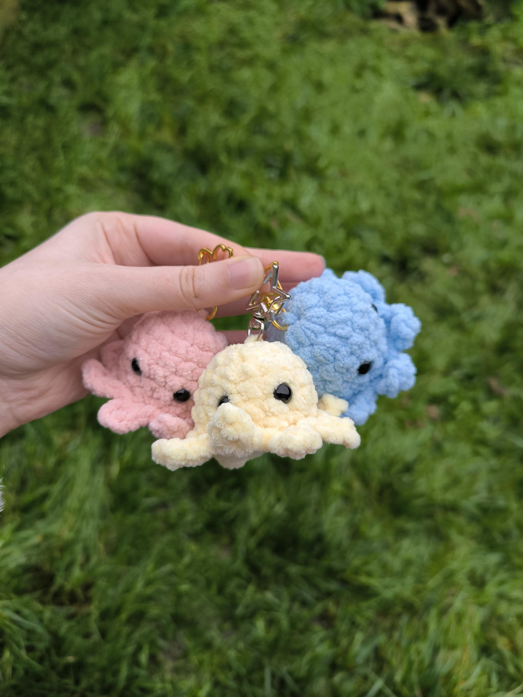 Crochet Cuties Mini Octopus Keychain
