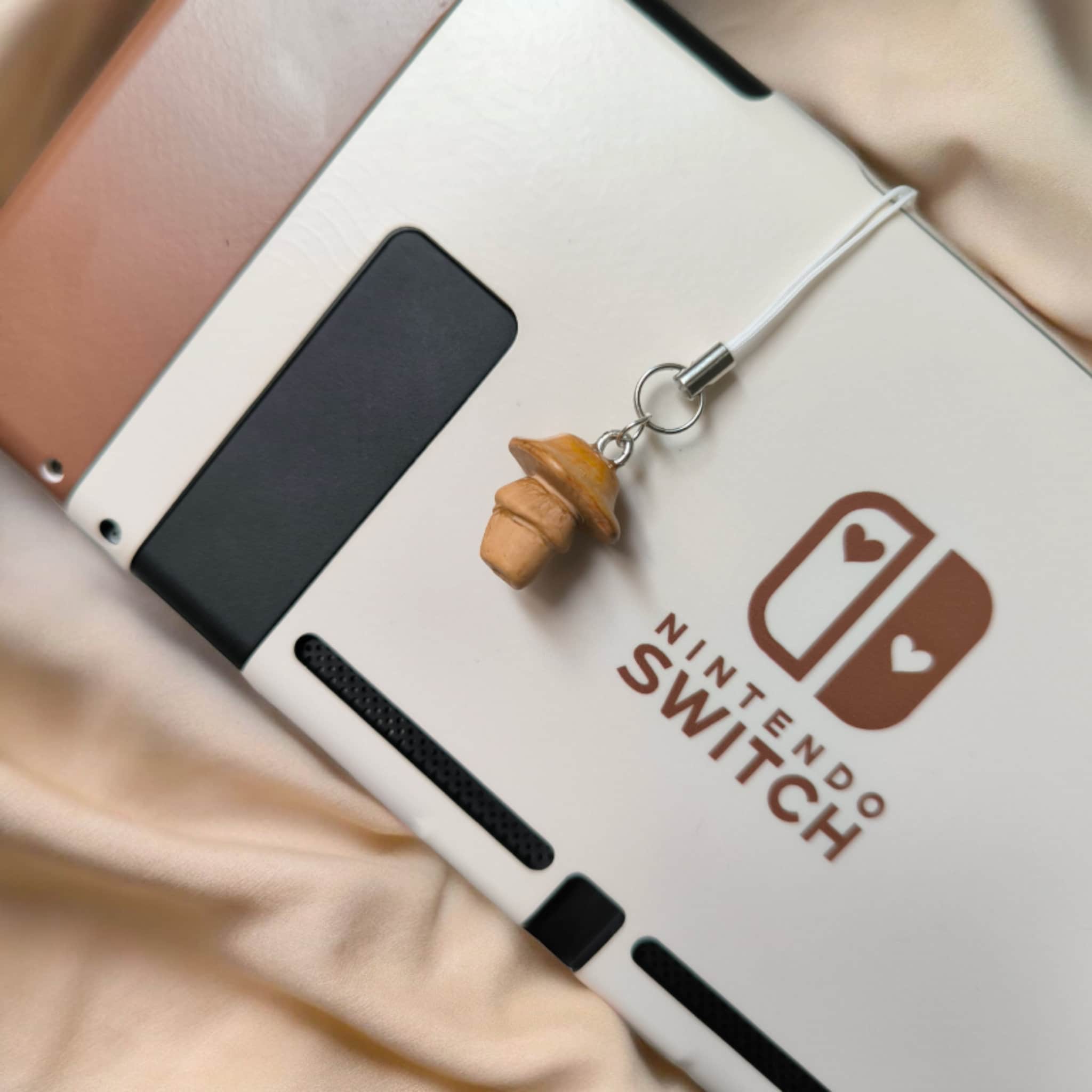 Dainty Wild Mushroom Clay Charm