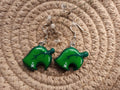 Horizons Green Leaf Earrings